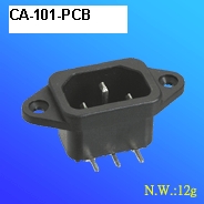 CA-101-PCB VİDALI POWER ŞASE TİPİ ERKEK