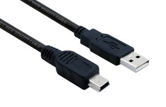 USB A Erkek - Mini 5 Pin Kablo 1.5 Mt